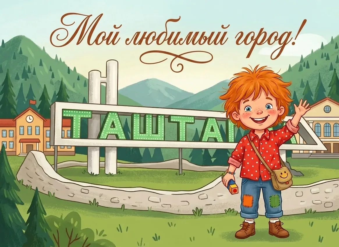 🏛️✨ В преддверии Дня города в Таштаголе для малышей из второй младшей группы Б прошла ...