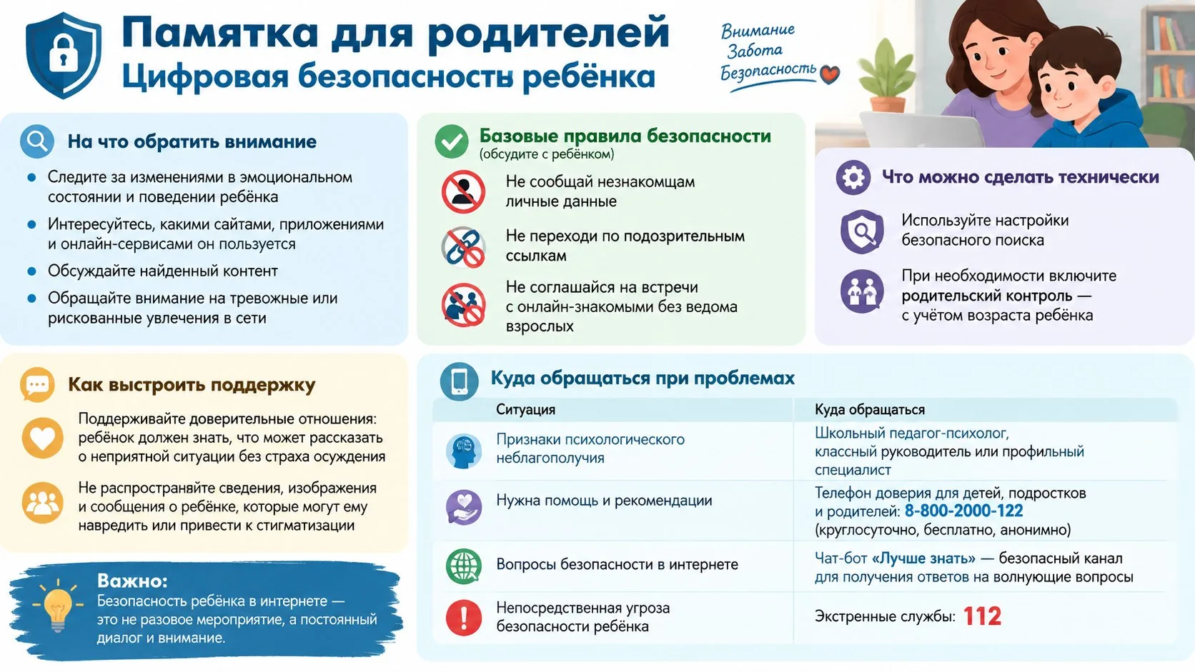 Цифровая безопасность ребёнка 👍