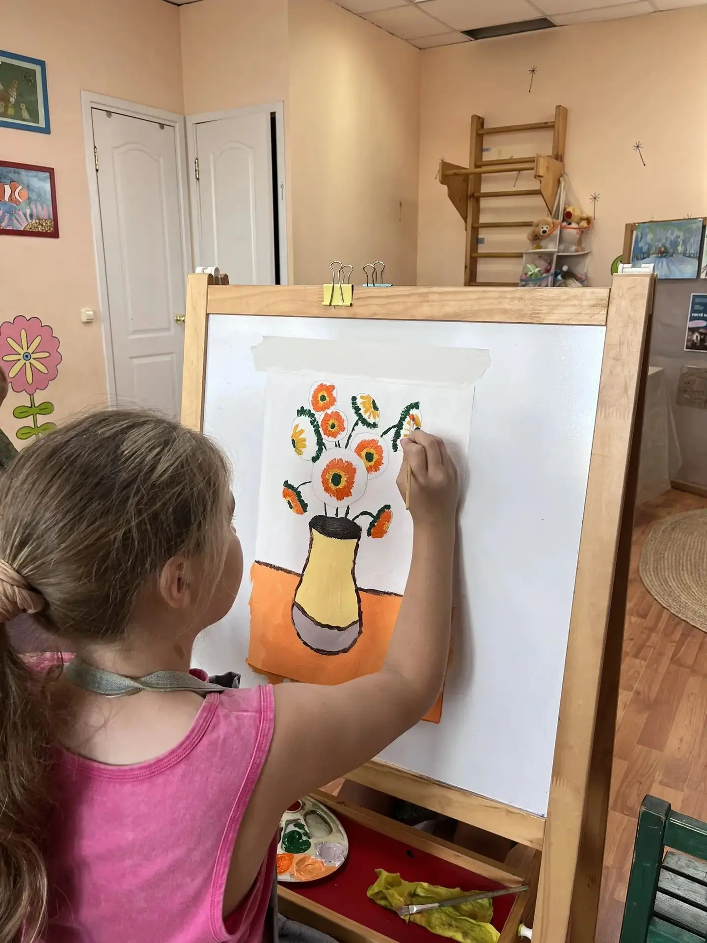 Рисуем подсолнухи🌻
