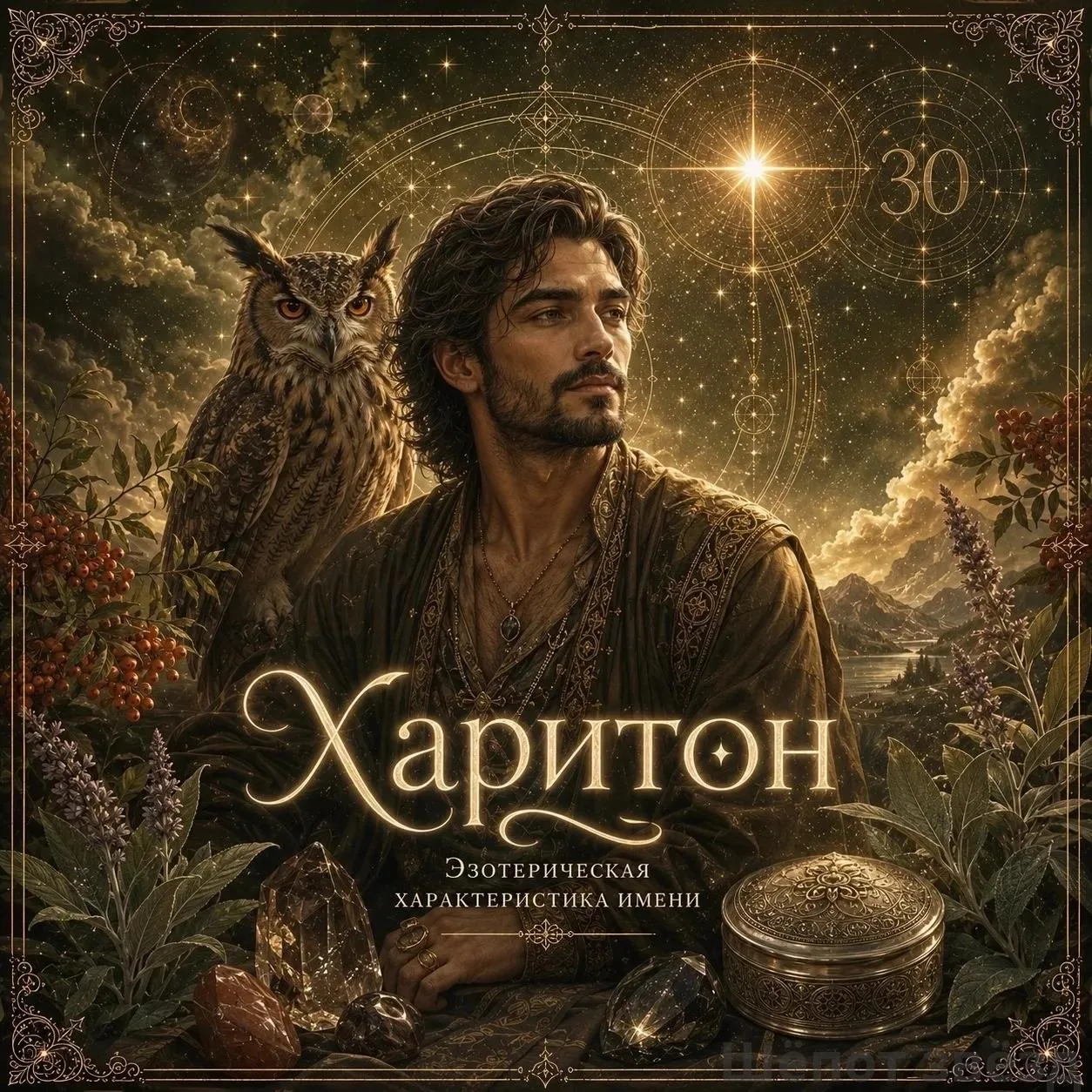 ✨ Эзотерическая характеристика имени Харитон

В имени Харитон чувствуется мужчина редкой внутренней 