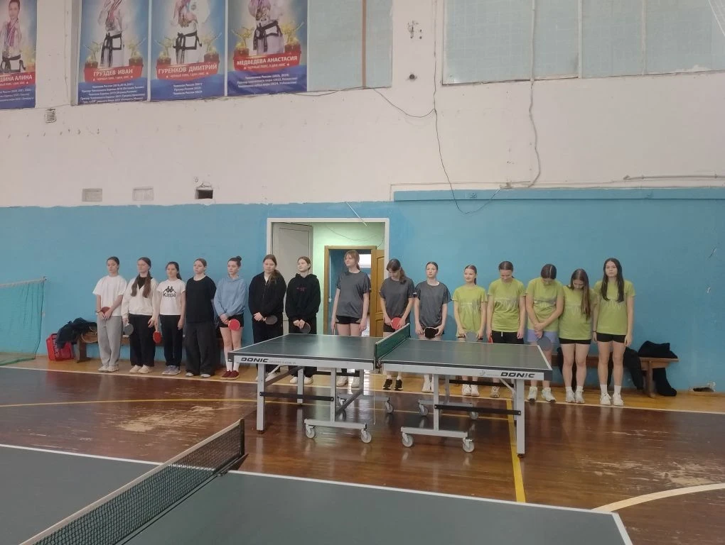 🏓 Борьба за мячом, победа — за характером! 💪✨  На этапе «Президентских спортивных игр» прошли напряж