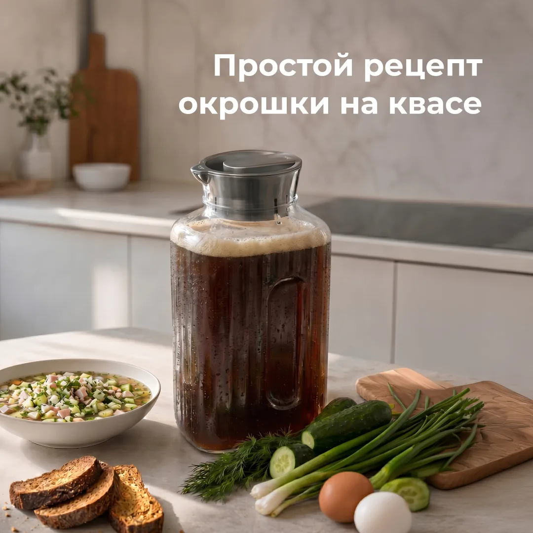 Вы знаете, какой суп спасает в жару, когда совсем нет аппетита? Правильно, окрошка! И сегодня отличн