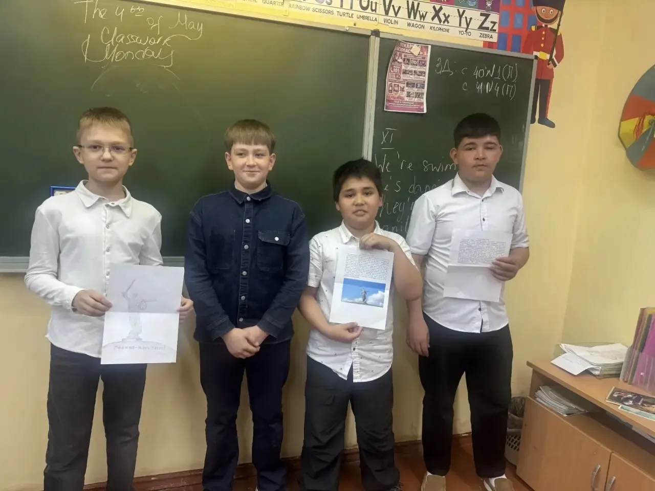 📚🇬🇧Урок английского в 5А и 5Б: говорим о главном на иностранном языке  Наши пятиклассники доказали, 
