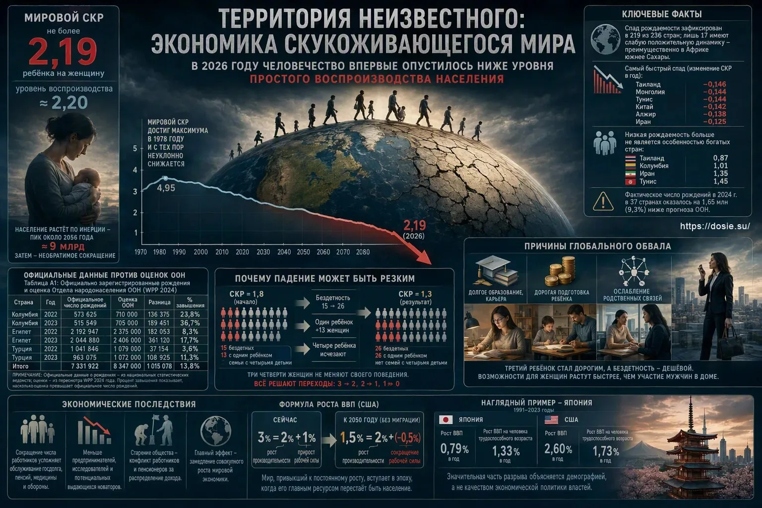 «Территория неизвестного»: человечество впервые в истории опустилось ниже уровня воспро...