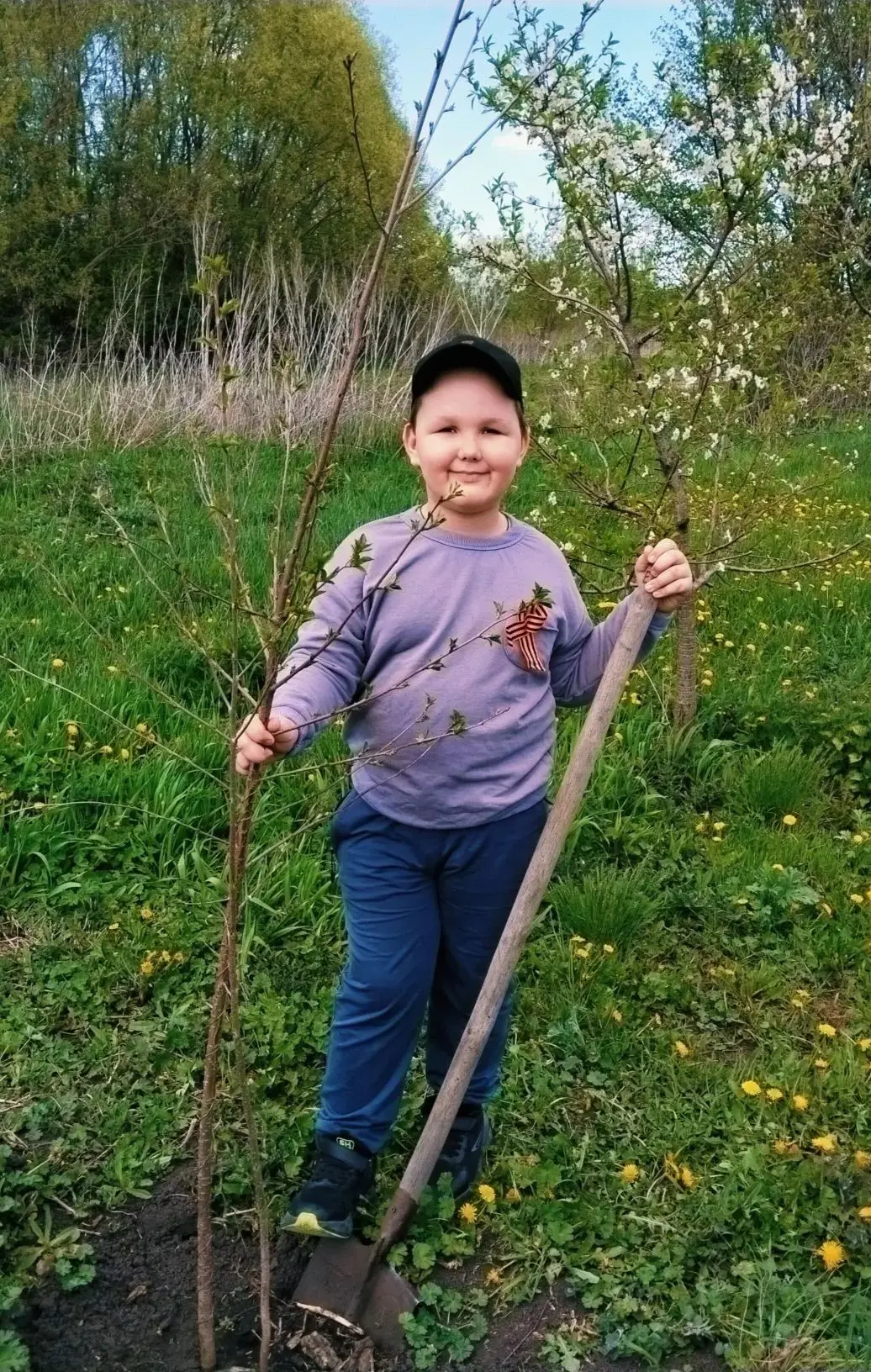Воспитанник нашего детского сада Ерменев Станислав присоединился к акции🌱 "Сад Памяти"