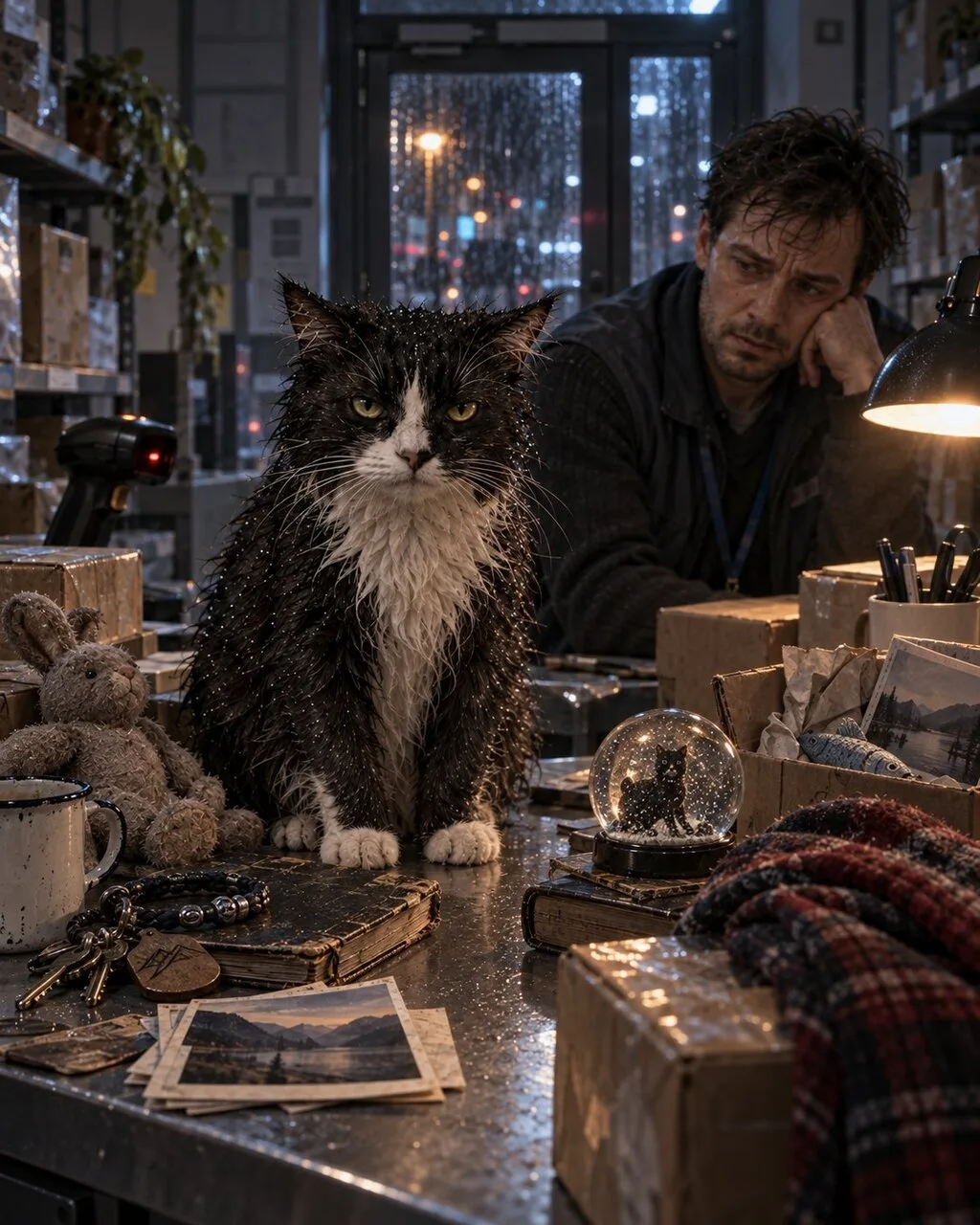 Забирайте кота. Характер прилагается.