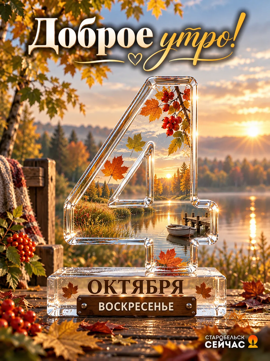 ☀️ С добрым утром! Пусть сегодняшний день принесёт хорошие новости, тёплые встречи и ув...