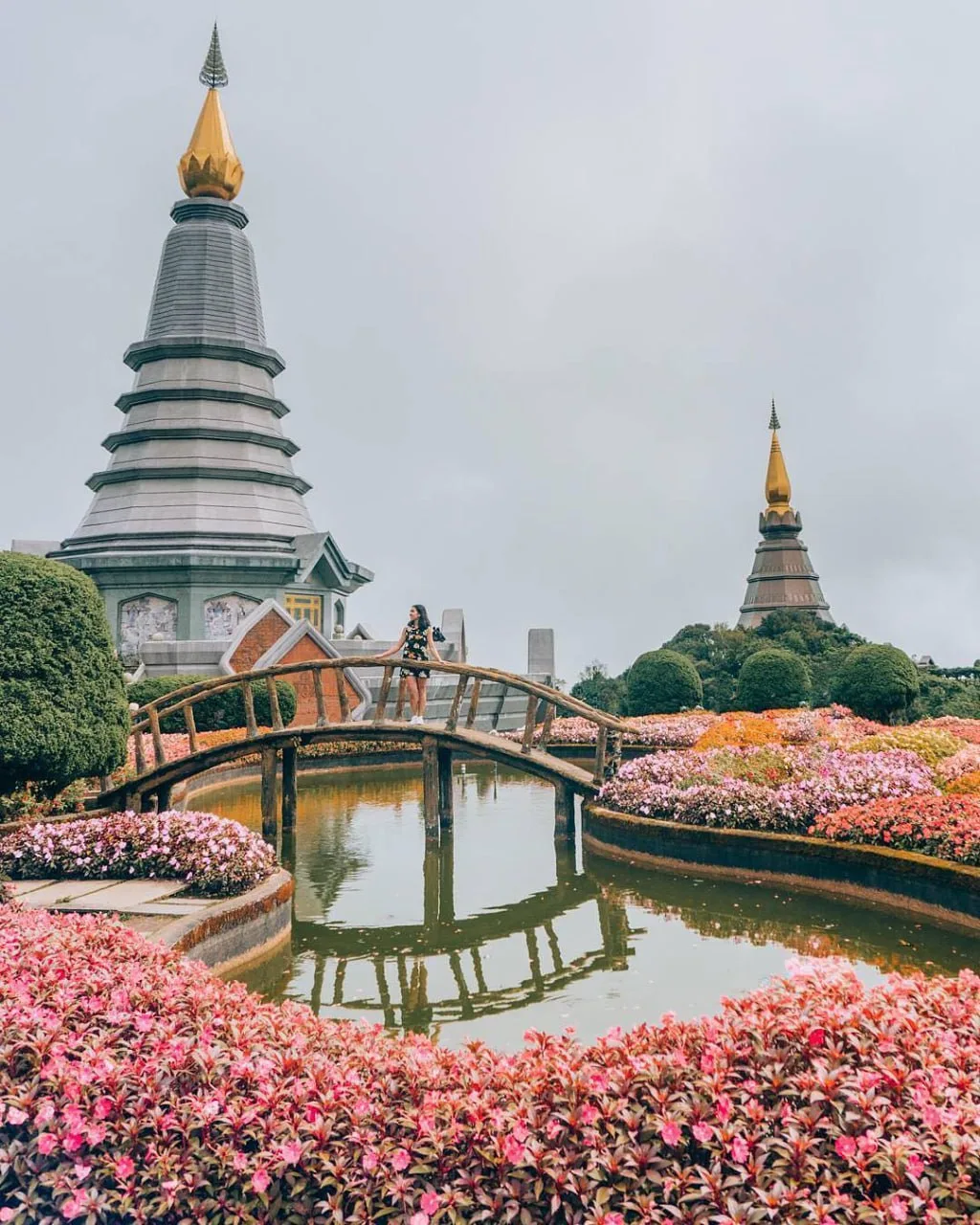 Начинаем день с прекрасным утренним видом:  📍Дойинтанон, Таиланд 🇹🇭  ⛩ По Азии с любовью | Подписать