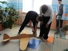 2 февраля в школьном музее боевой славы "Дорогами войны" нашего поискового отряда для учащихся 7-х к