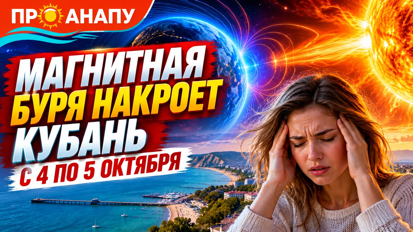 Магнитная буря накрыла Кубань: пик активности ожидается 5 октября
