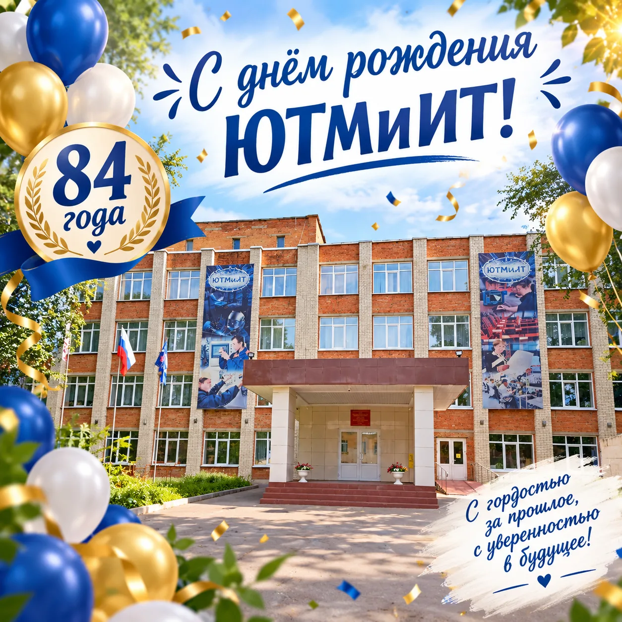 🎓 Сегодня наш техникум празднует свой 84 день рождения!  🎉🎉🎉