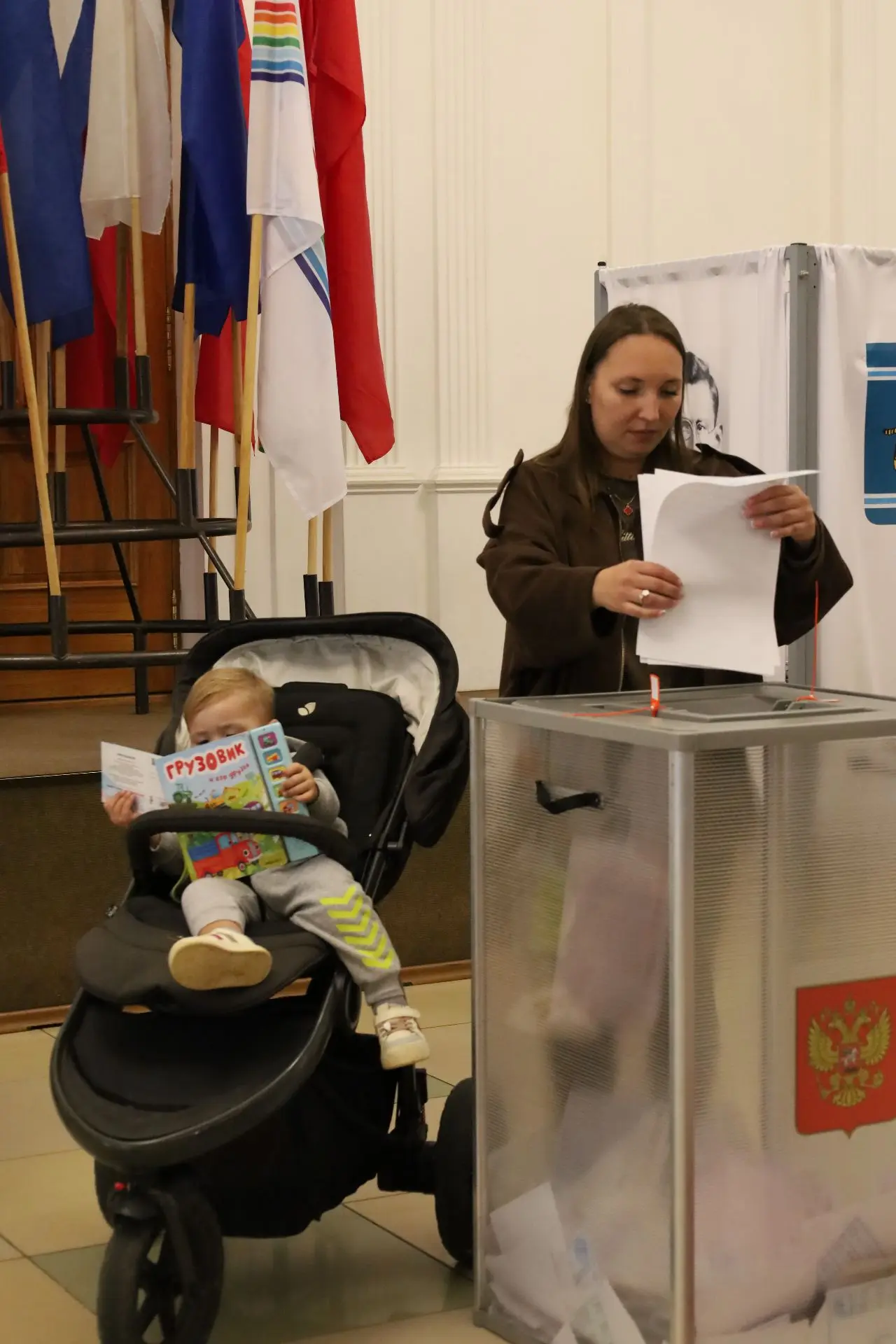 ☝️ В Биробиджане к выборам серьезный подход с пеленок