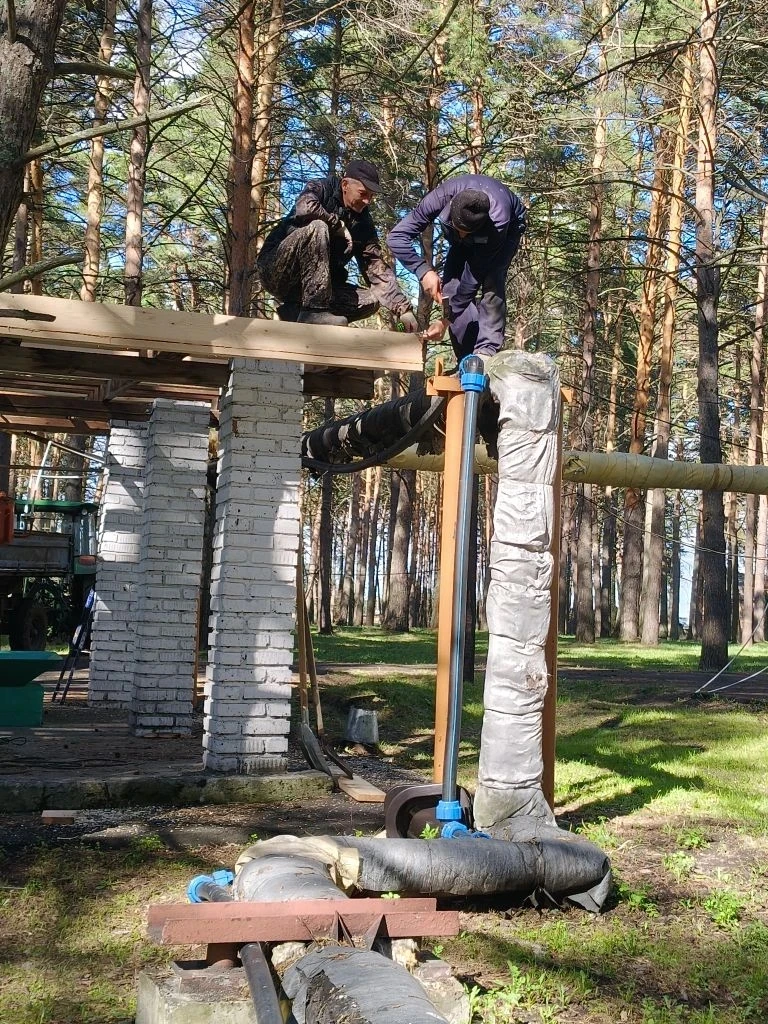 Благодарим за помощь и содействие в ремонтных работвх ООО " Юргинский Аграрий" А. В. Го...