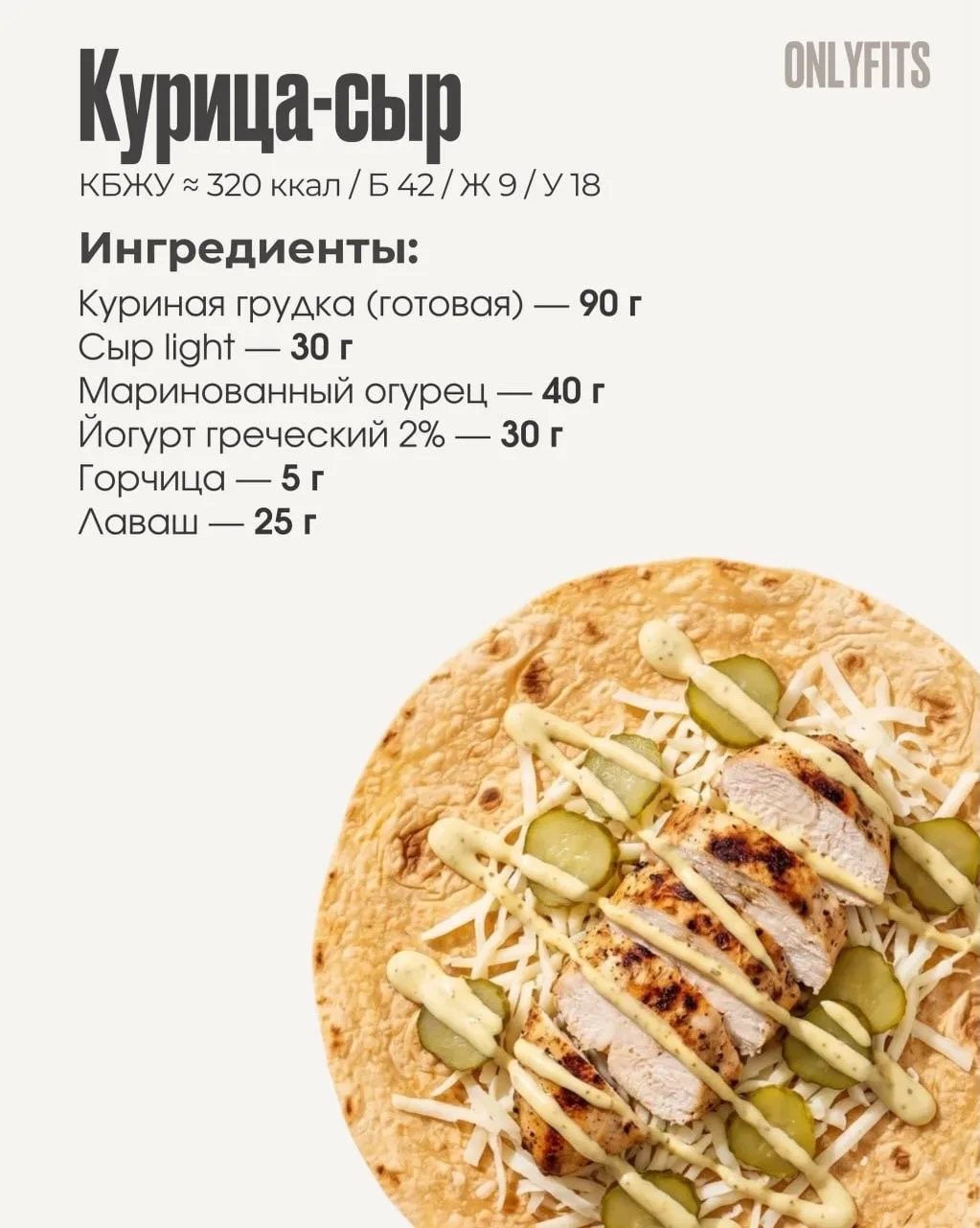 6 белковых начинок для лаваша ❤️