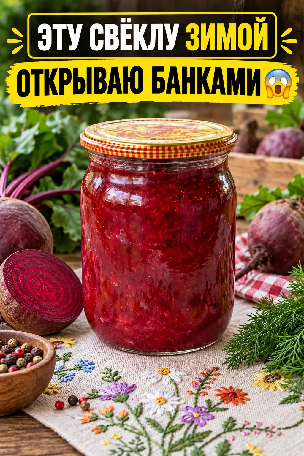 ЭТУ СВЁКЛУ ЗИМОЙ ОТКРЫВАЮ БАНКАМИ 😲