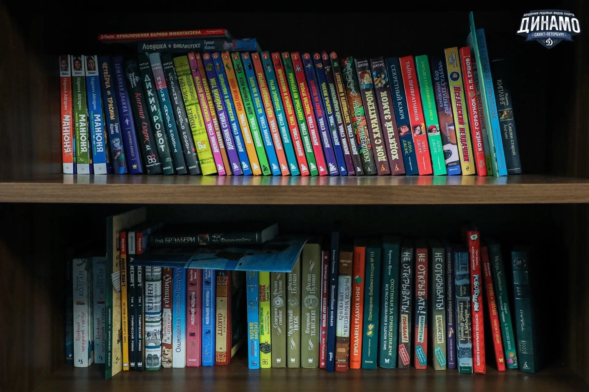 Внеклассное чтение📚

В нашей школьной библиотеке на полках стоят не только книги по спискам литерат