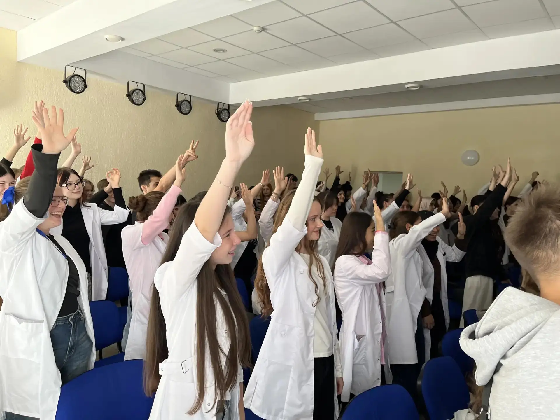 👨‍🎓 Праздник в техникуме «Бизнес и Право»: посвящение первокурсников в студенты