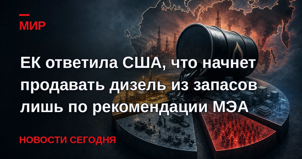 Вашингтон ранее потребовал срочно начать продажу на рынке не менее 120 млн баррелей диз...
