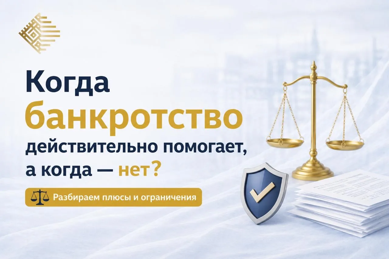 Когда банкротство действительно помогает, а когда — нет ⚖️