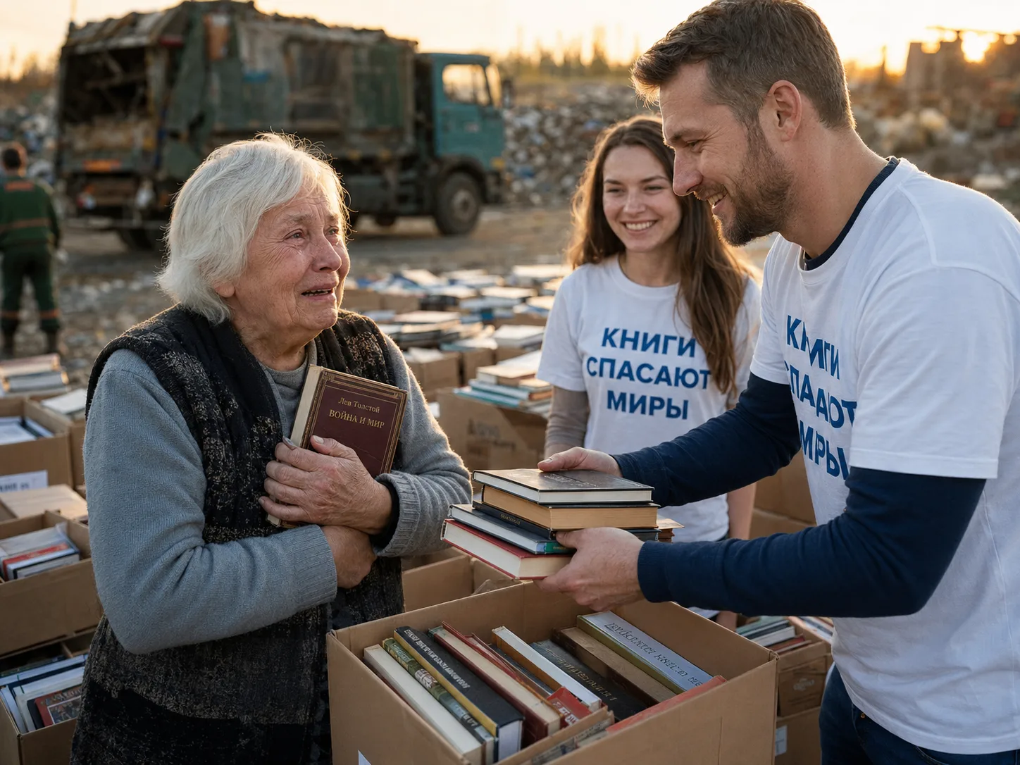 📚 Красноярцы спасли 4000 книг от свалки

Тысячи книг вместо мусорного полигона отправились к пенсио