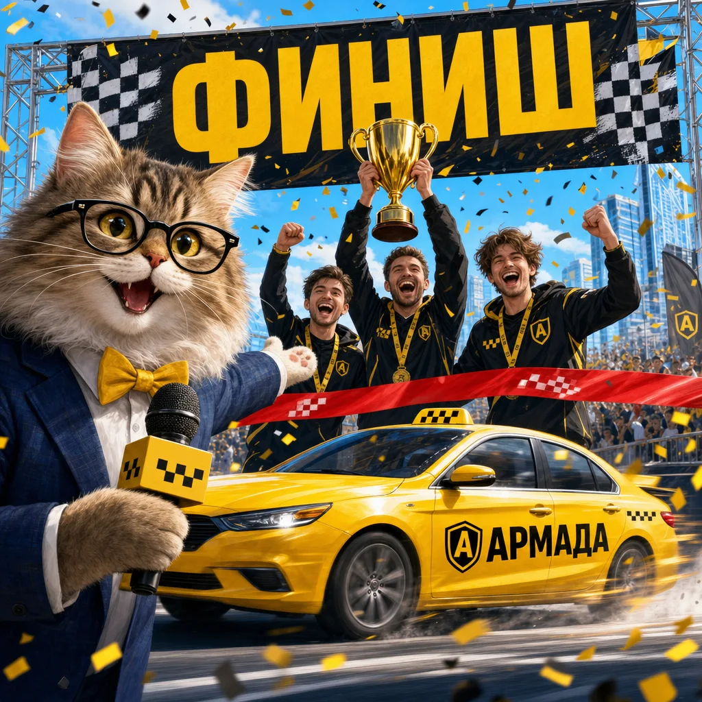 Поздравляю, чемпионы! 🚖🏆