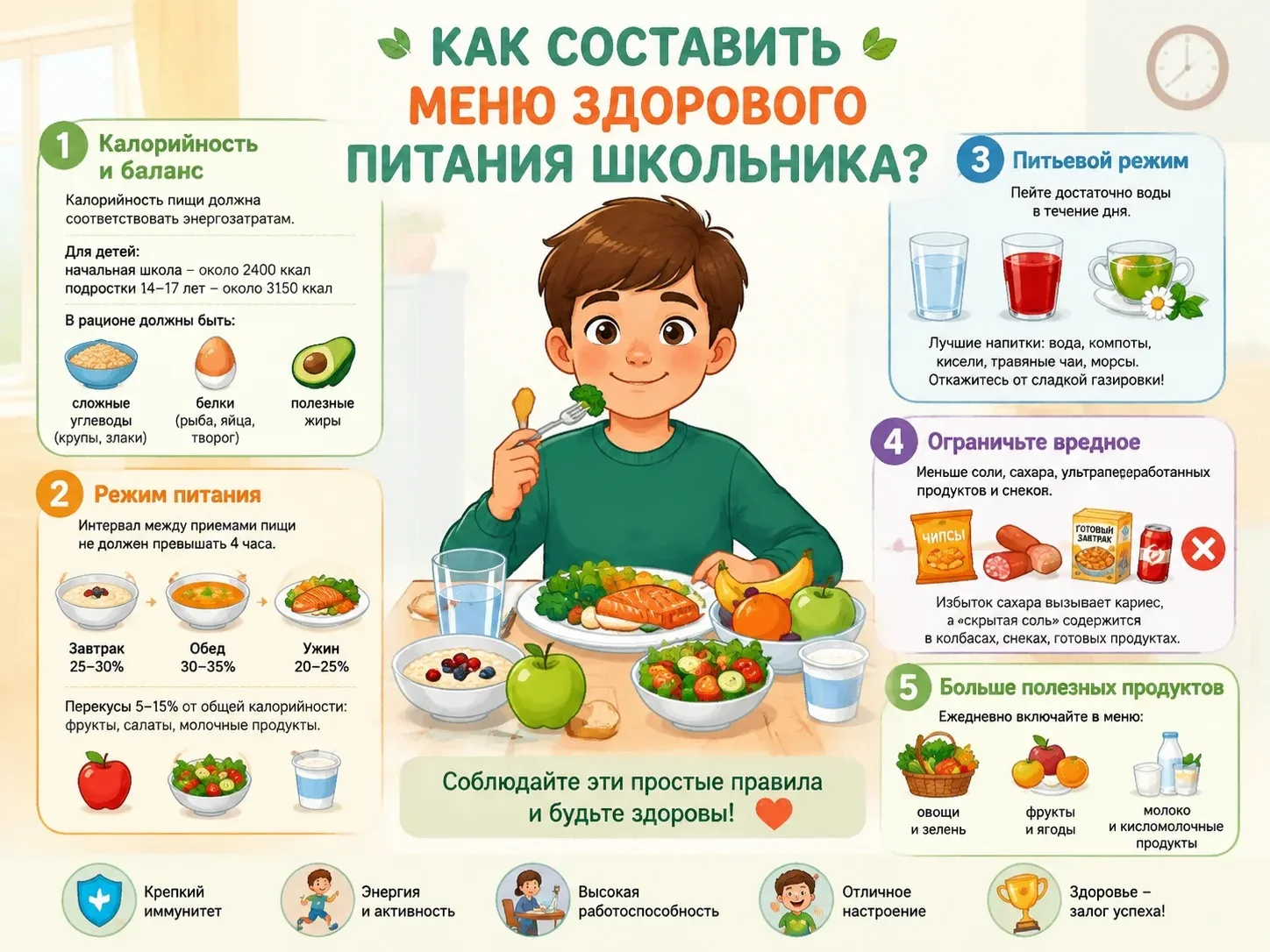 🍽Здоровое питание – неотъемлемая часть жизни каждого современного человека.