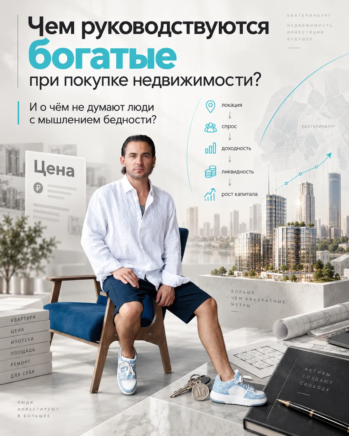 Какой пункт отозвался вам больше всего? Что для вас покупка квартиры — пассив и расходы...