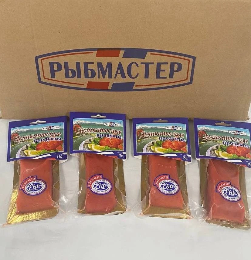 Кета дальневосточная филе-кусок сл/с 150 г.👍 Цена: 232 руб за 1 упаковку (150г) с НДС.  ☎️По всем во