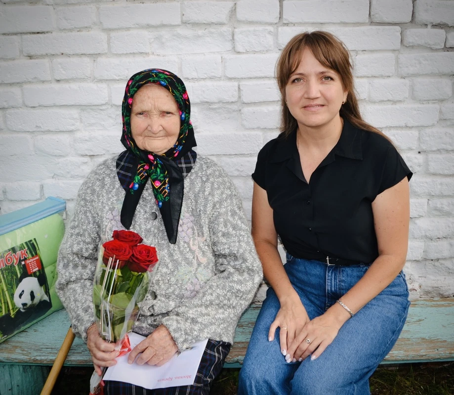 🌹Сегодня с 95-летием поздравили труженицу тыла Козлову Валентину Дмитриевну.

Желаем Вам крепкого з