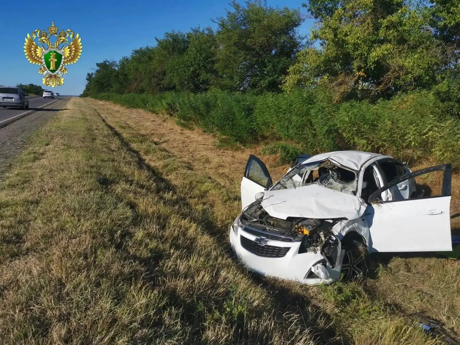 ⚡️На Ставрополье в аварии погибла 12-летняя девочка, ещё двое детей пострадали