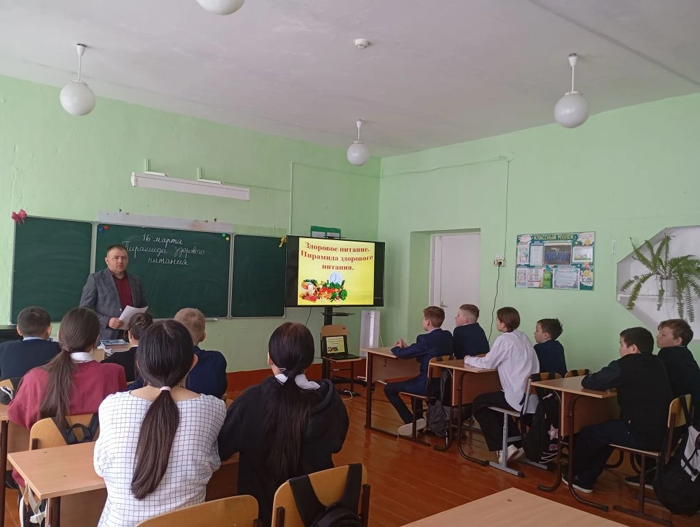 С 16 по 19 марта в МБОУ СОШ д. Курманаево прошла Неделя здорового питания. Это не прост...