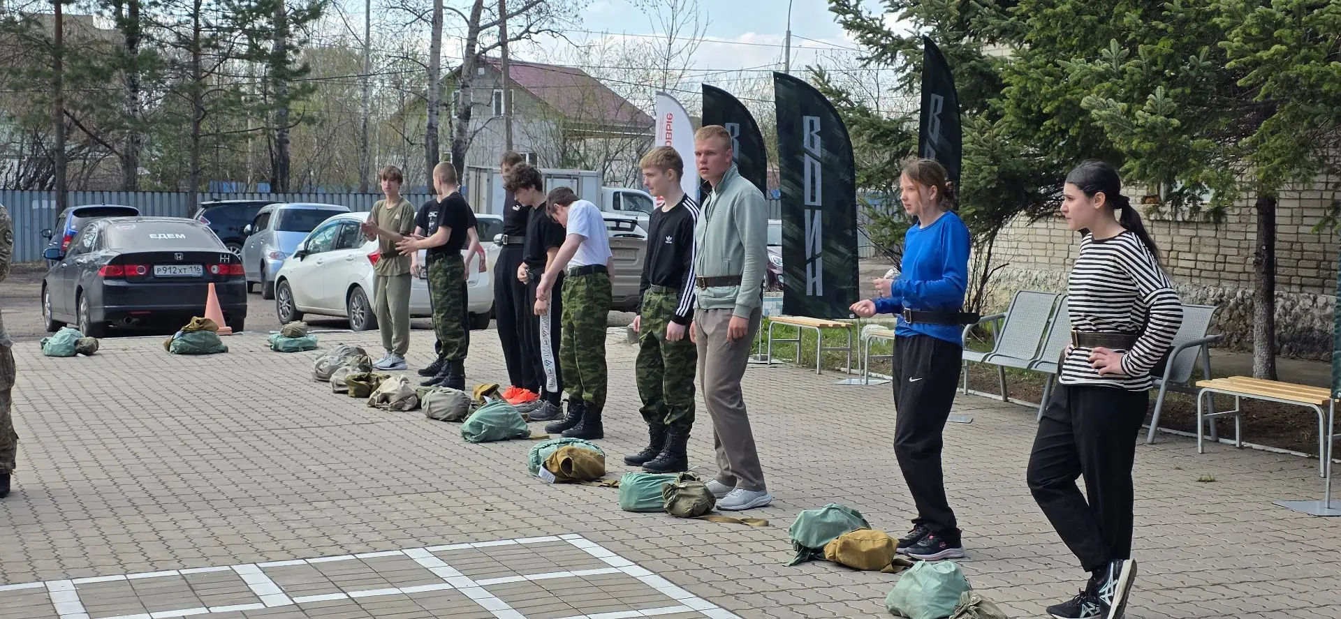 #МБОУСОШ30  #Зарница #МуниципальныйЭтап #Воин 4 и 5 мая отряд «Тигры 30» принял участие в состязания