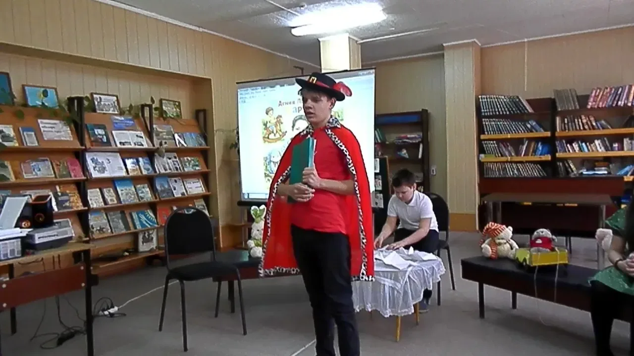 Сегодня в Детской модельной библиотеке прошел утренник для детей детского сада N1, приуроченный к 12
