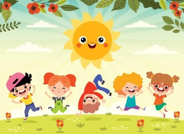 🌼Летний солнечный денёк на прогулке с детьми.🌼
                                                   