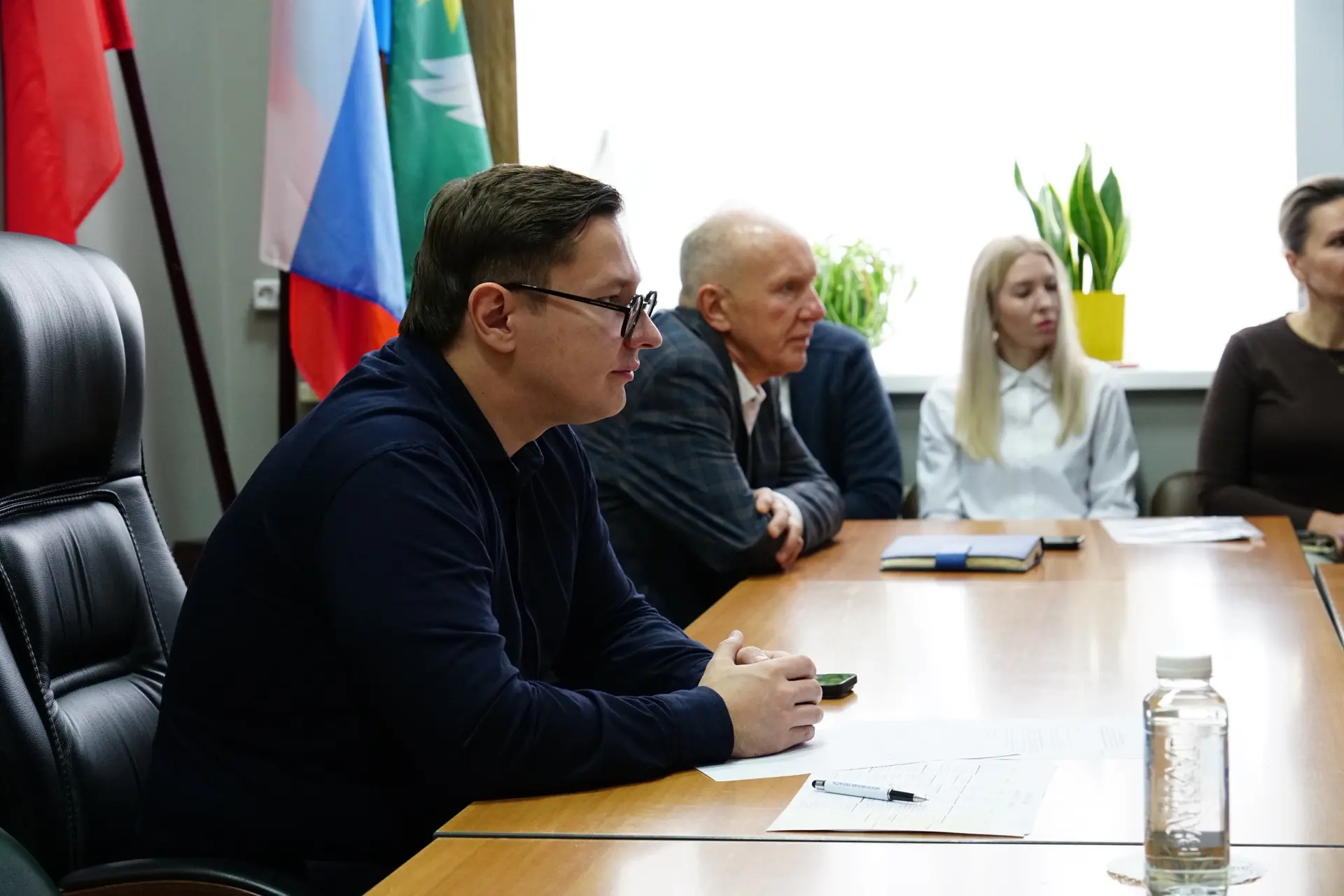 Политчас в администрации Луховиц: работаем открыто и системно