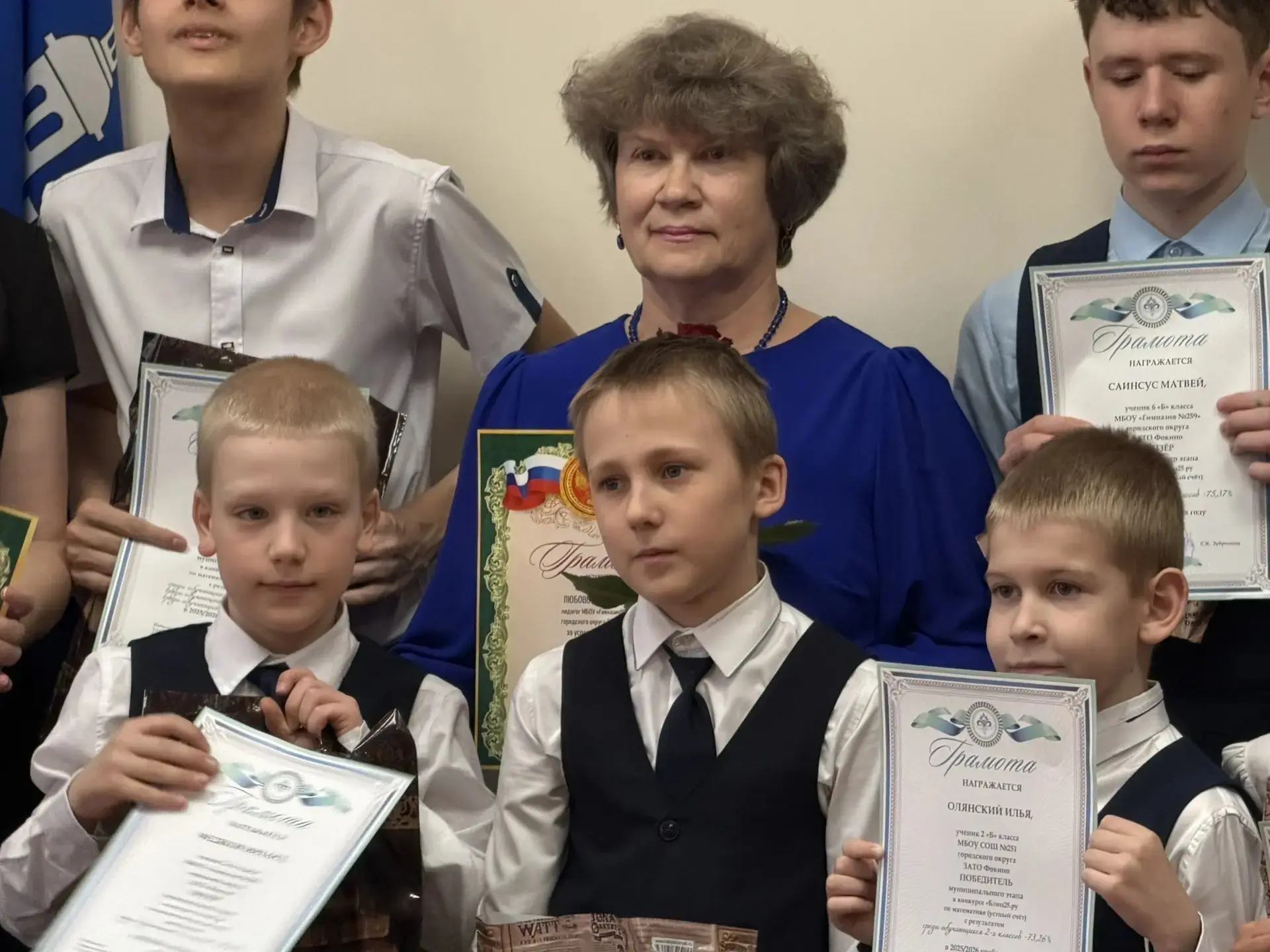 Поздравляем победителей конкурса «Блиц25.ру»! 🎉🏆  ⚡️ Завершился муниципальный этап онлайн-конкурса п