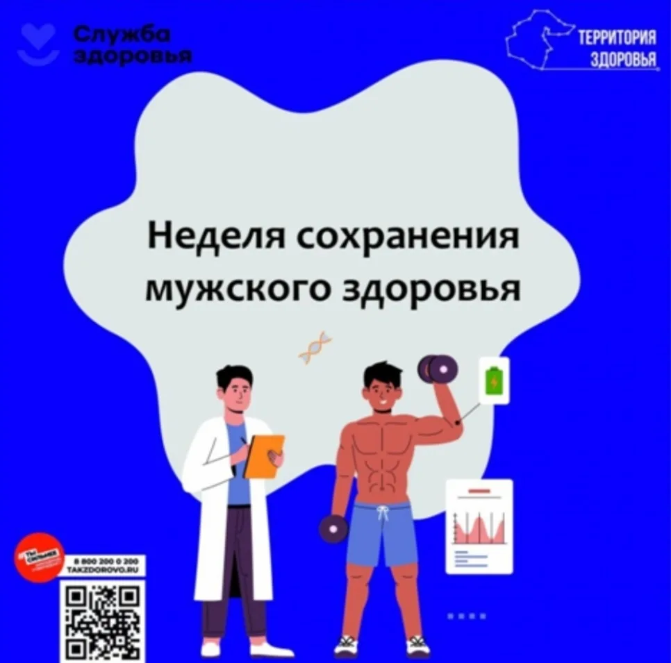 С 10 по 16 февраля 2026 года в России пройдет Неделя сохранения мужского здоровья. Меро...