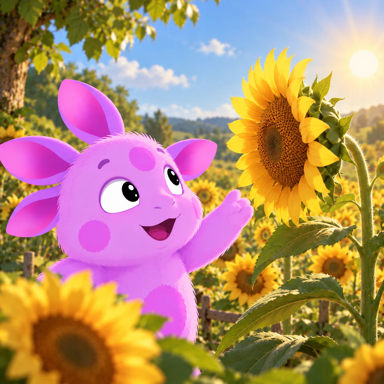 🌻 Подсолнухи следят за Солнцем?