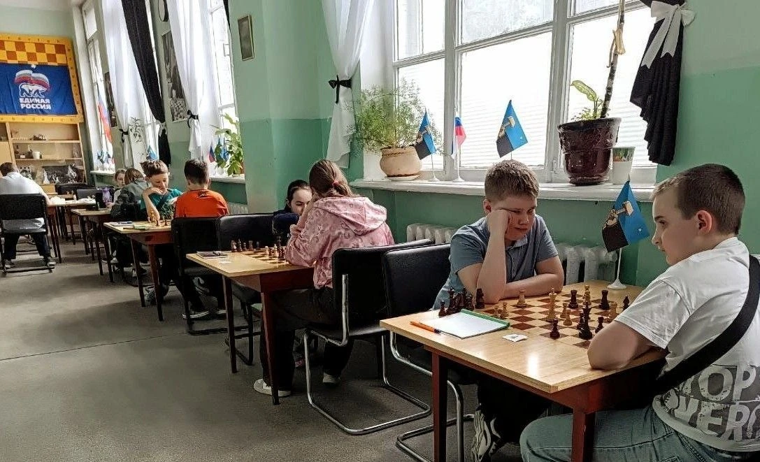 ♟️20 мая в Донецком шашечно-шахматном клубе в рамках проекта партии «Единая Россия» «Де...