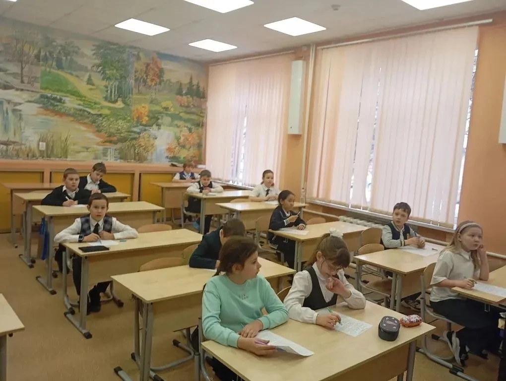 Обучающиеся начальной школы активно участвовали в районном этапе олимпиады, проходившей в рамках про