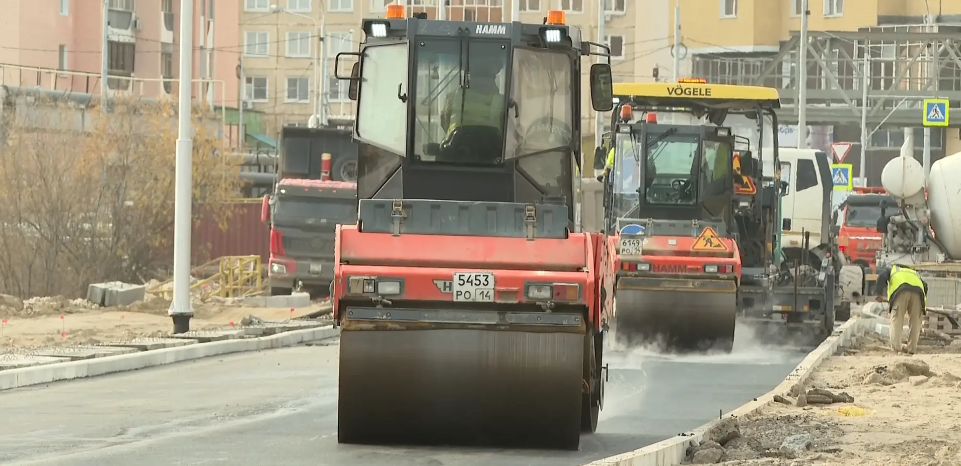 🛣 В Якутске завершают строительство улицы Ефимова и ремонт перекрестка