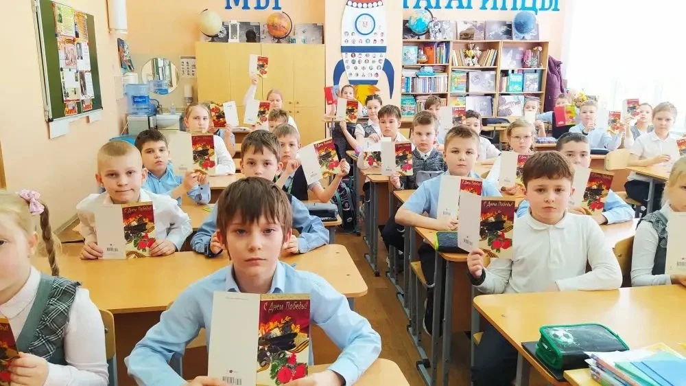 Ученики 2 «А» класса приняли участие в патриотической акции «Письмо солдату»  В преддверии Дня Побед