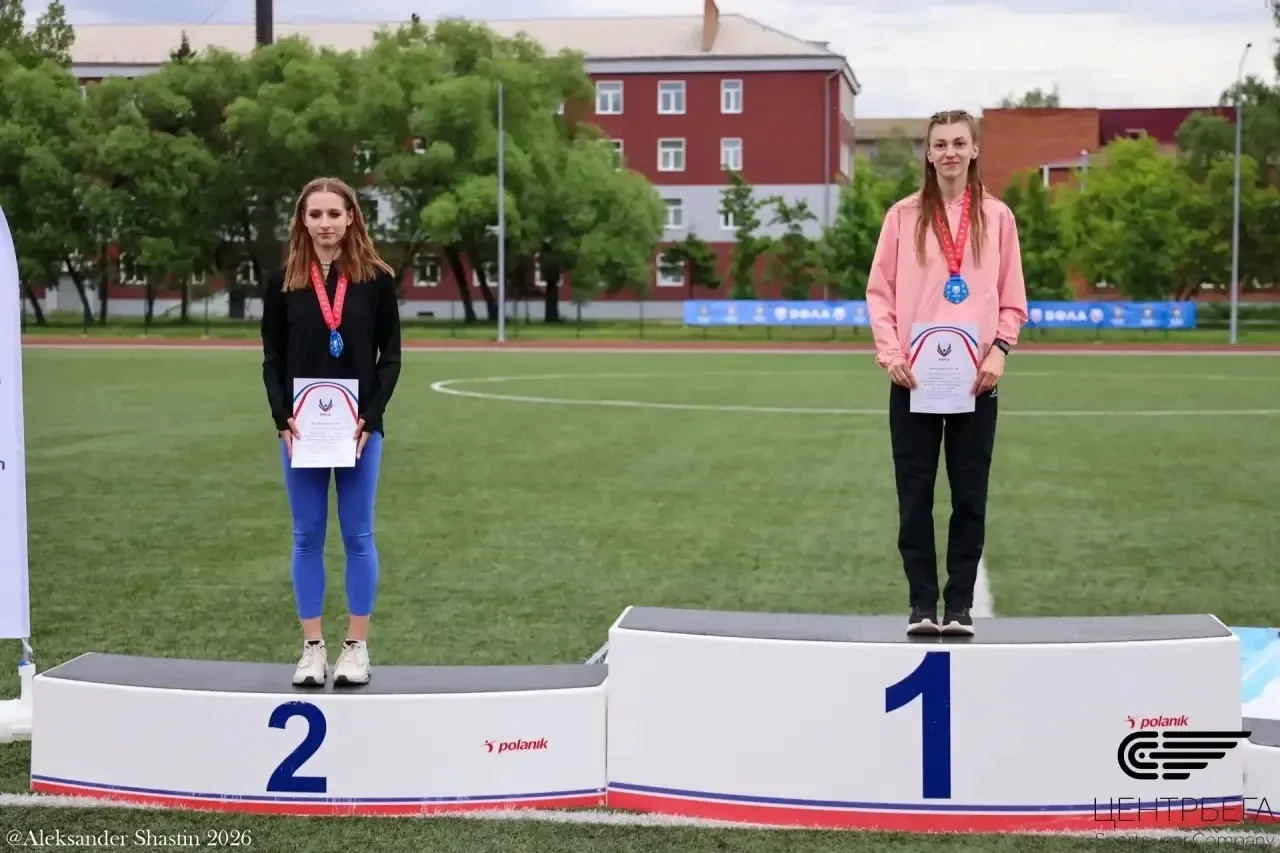 Спортсмены Хакасии – победители чемпионата и первенства СФО по лёгкой атлетике!