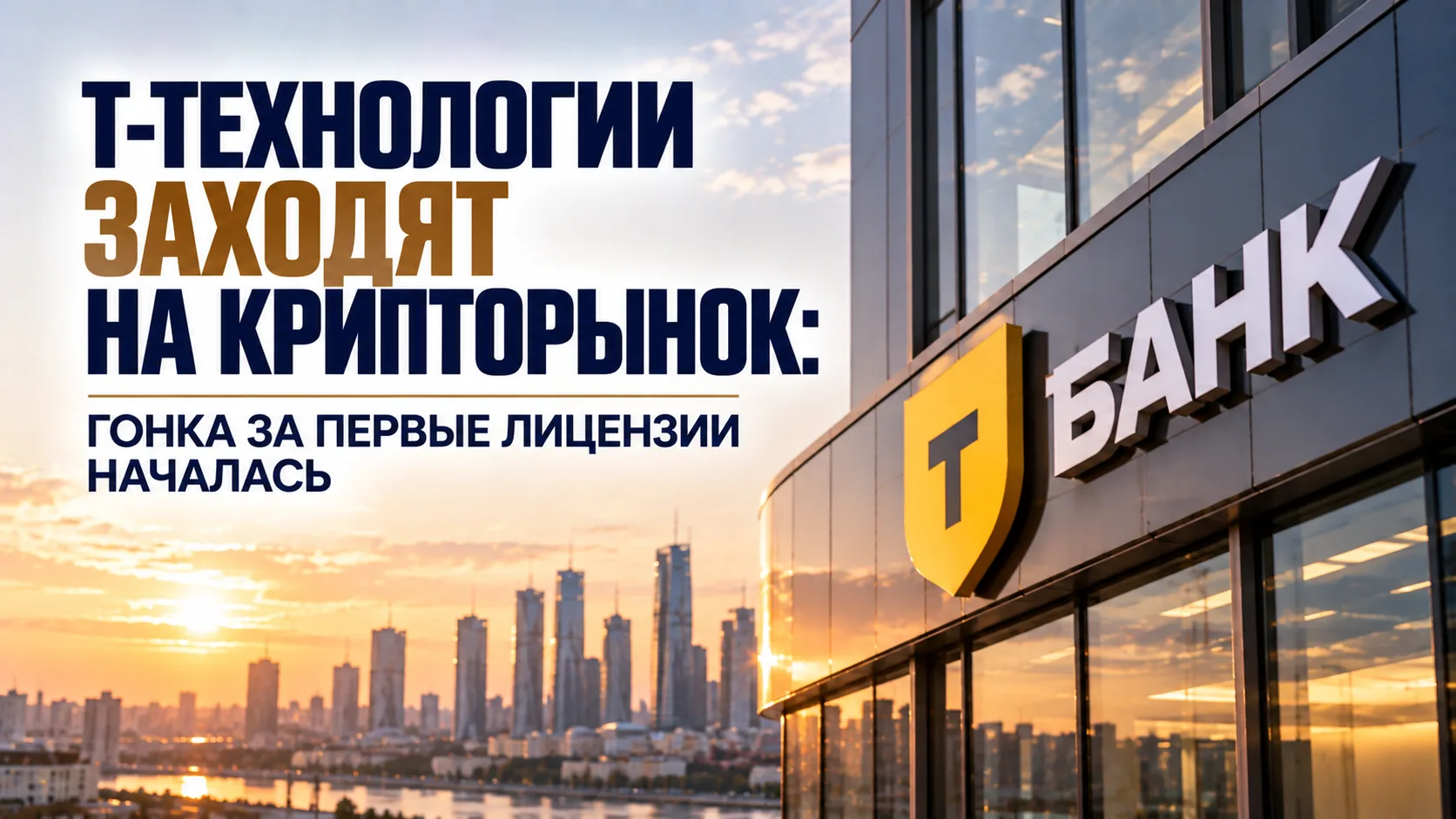 Т-Технологии заходят на крипторынок: гонка за первые лицензии началась