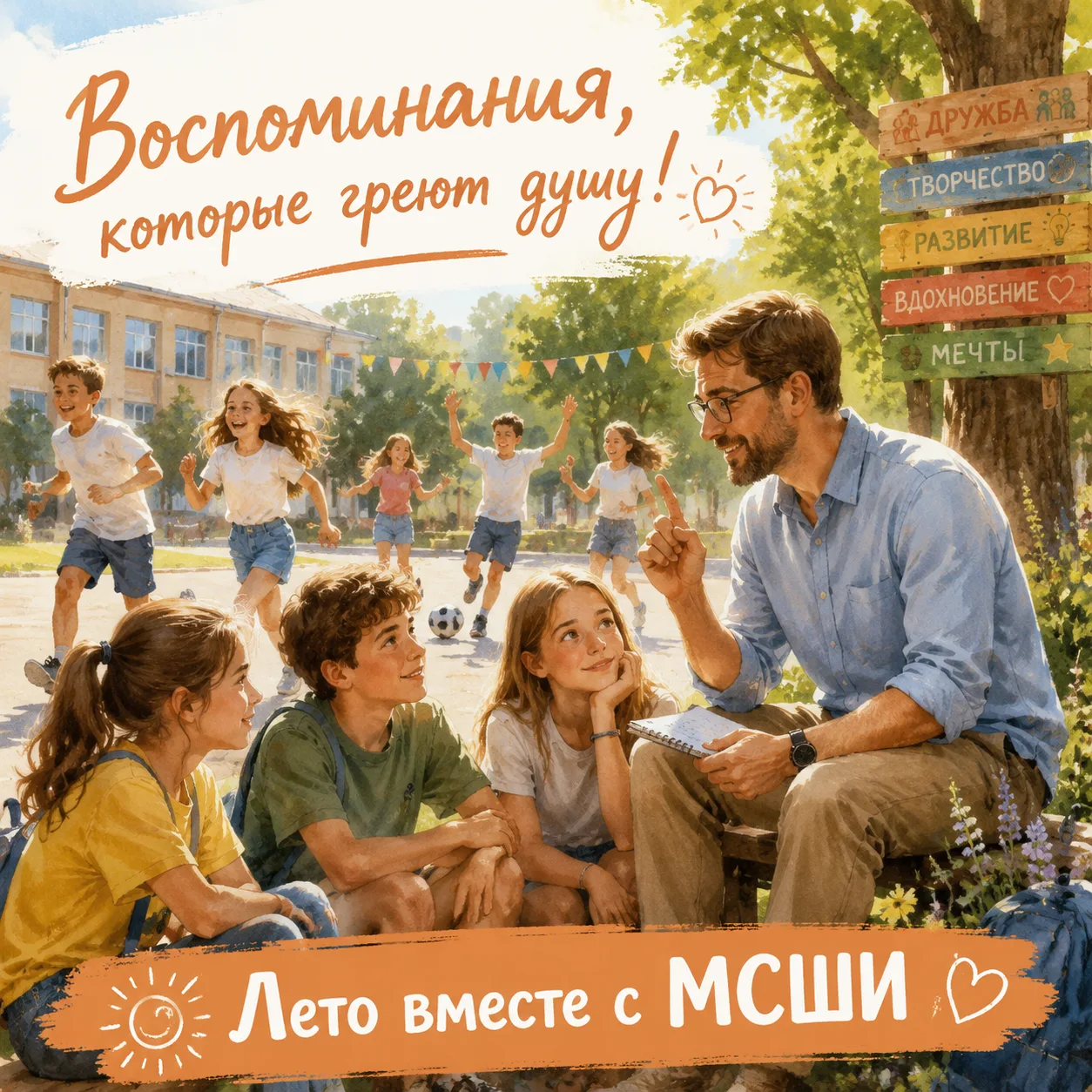 Привет, друзья! ☀️