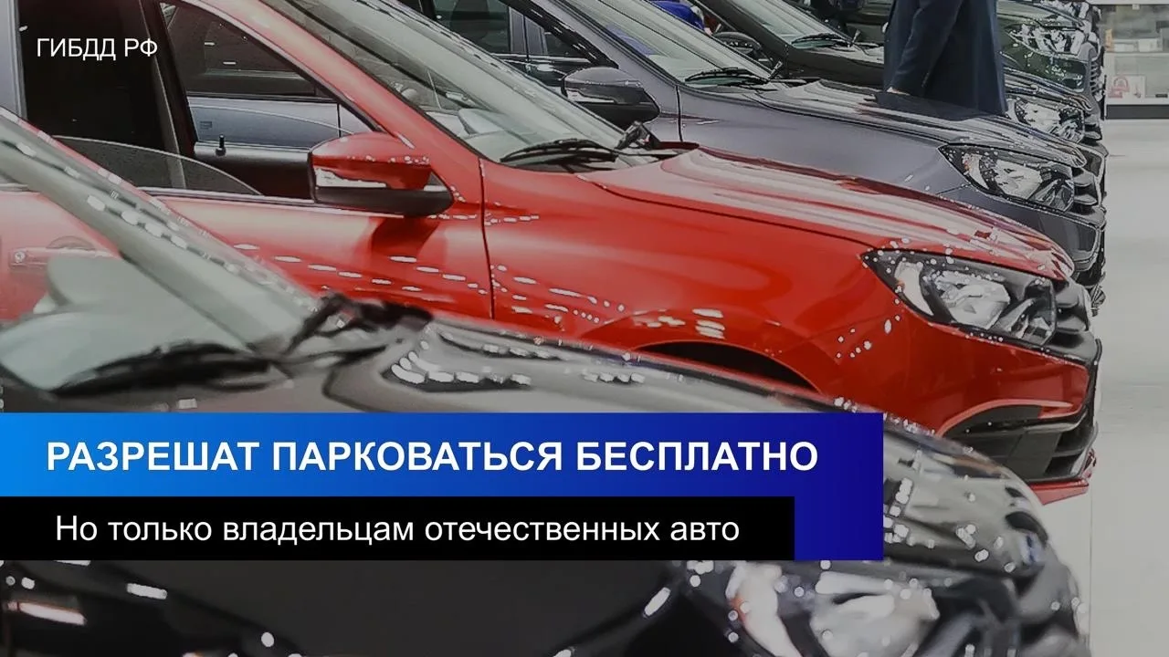 Бесплатную парковку хотят ввести для владельцев отечественных авто

Минпромторг поддержал идею беспл