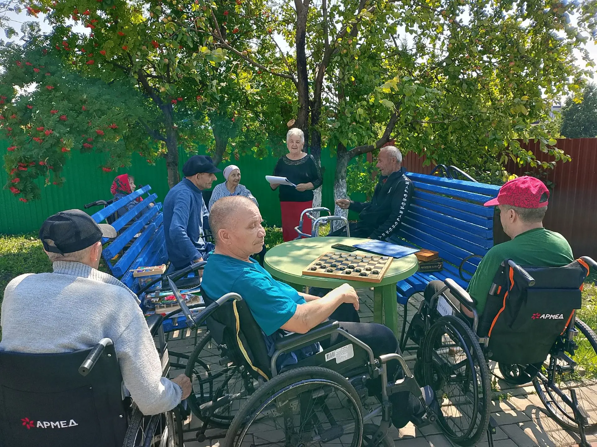 Сегодня подопечные нашего дома-интерната познакомились с притчами педагога - новатора, академика Шал