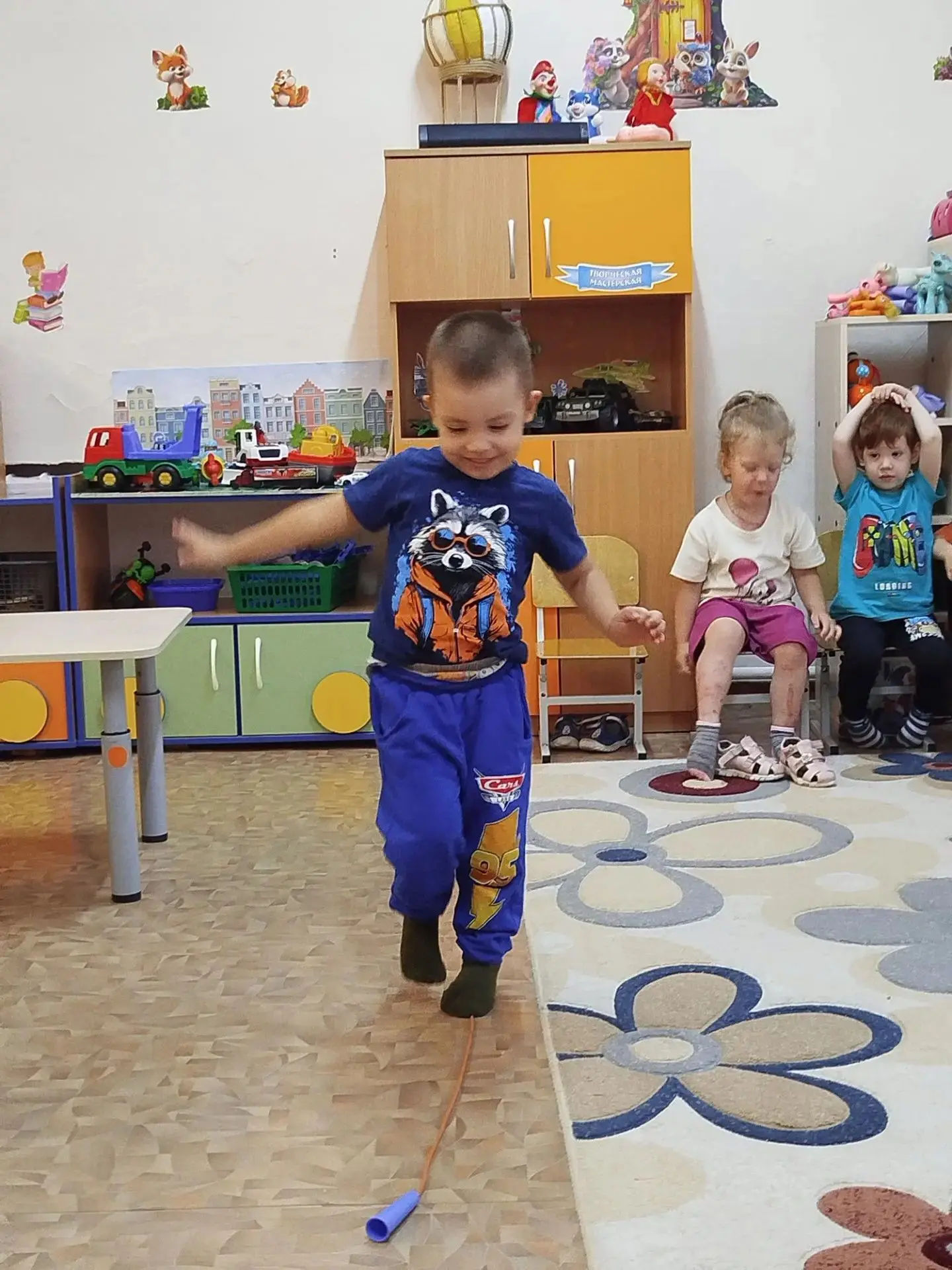 Весёлые канатоходцы: развиваем баланс в детском саду