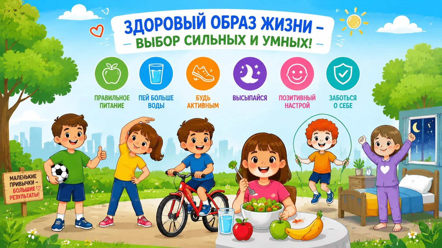 Как мягко сформировать у ребёнка привычки ЗОЖ: рекомендации врачей