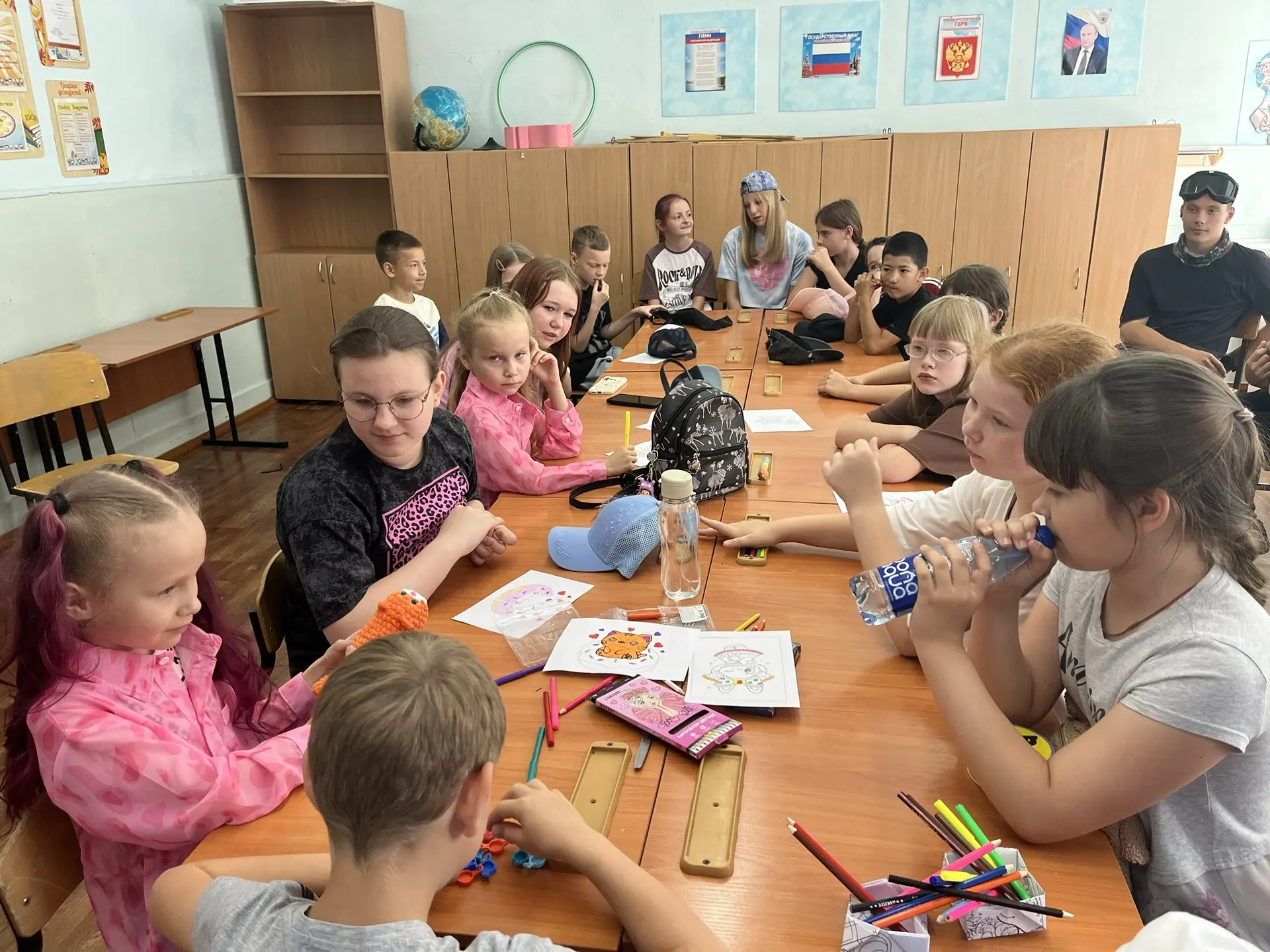 🌞 День 2 в пришкольном лагере!
🌸Второй день нашего пришкольного лагеря выдался насыщенным и познав